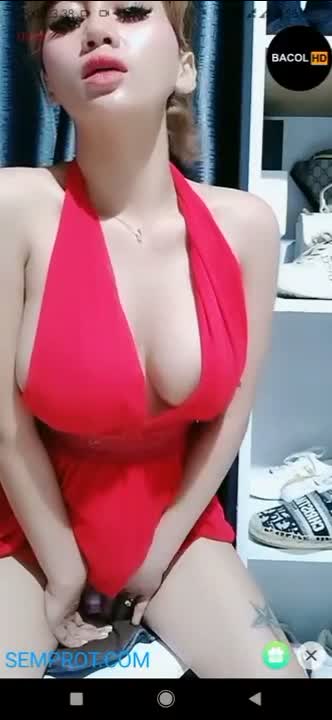 Mis V Dress Merah Hot Colmek Dildo